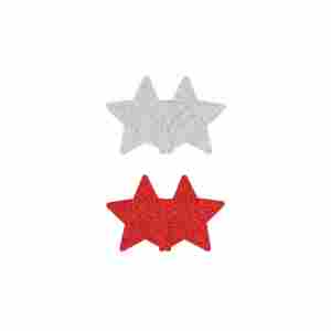 Pasties Glitter Stars 2 Pair