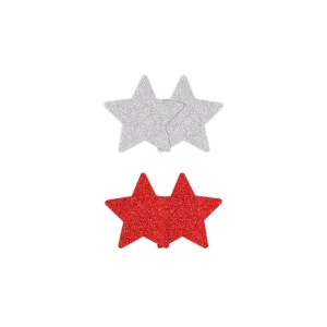 Pasties Glitter Stars 2 Pair
