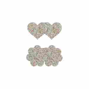 Pasties Heart & Flower 2 Pair
