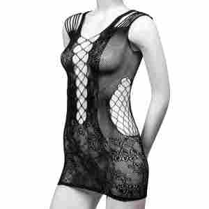 Peek-A-Boo Mini Dress