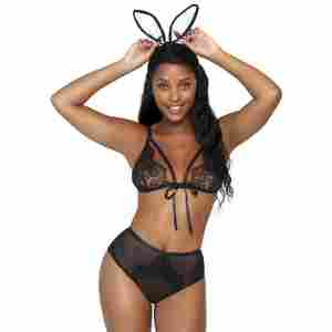 Roleplay Bedroom Bunny Bra Set