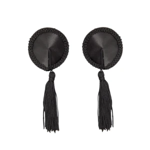 Satin Nipple Covers w Tassel