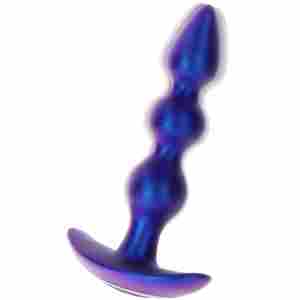 The Bold Beaded Vibrating Anal Plug