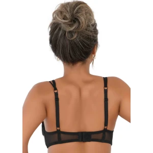 Unlined bra with faux underbust