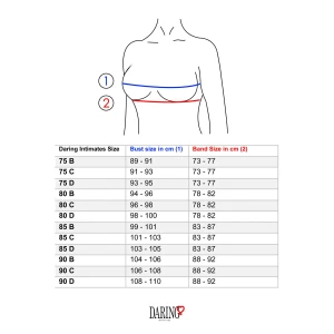 Unlined bra with faux underbust