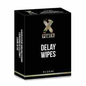 X Power Delay Wipes 6 pcs