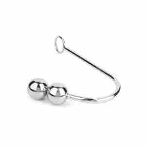 Anal Hook Double Balls 40+40mm