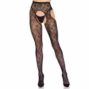 Bloom Net Suspender Tights