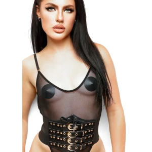 Buckled Front Waist Cincher
