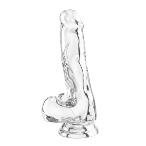Clear Dildo TPE 16 cm