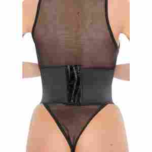 Croco Front Waist Cincher