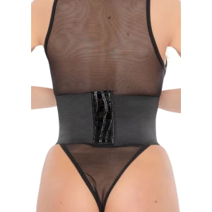 Croco Front Waist Cincher