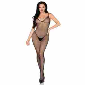 Crotchless Fishnet Bodystocking