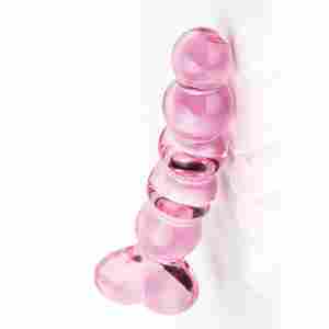 Crystal Heart Anal Dildo