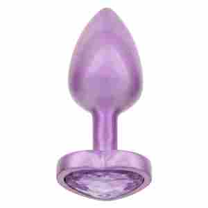 Diamond Heart Plug Small