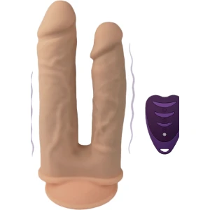 Duo Dildo Vibrating 7+8 inch