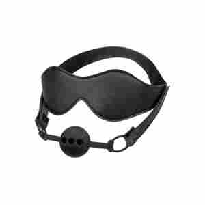 Eye Mask & Breathable Ball Gag