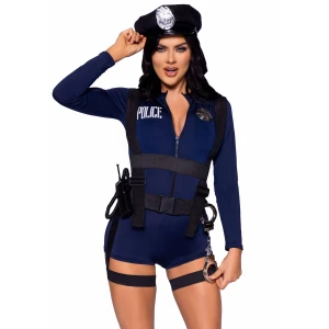 Flirty Cop Romper