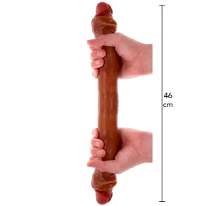 Foreskin Double Dong Silicone 46 cm