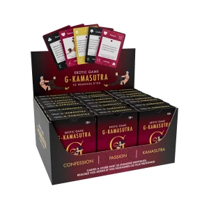 G Kamasutra cards 24 pcs ENG/FR/DE