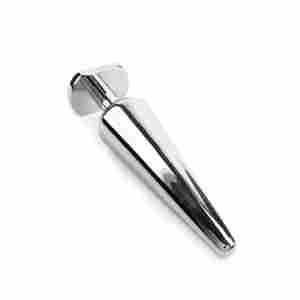 Heavy Steel Butt Plug Large