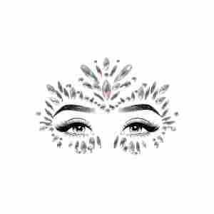 Iris Adhesive Face Jewels Sticker