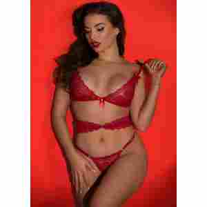 Lace Dreams 3PC Lingerie Set