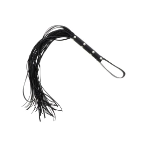 Long Studded Flogger Whip