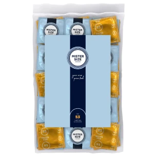 MISTER SIZE 53mm Condoms 100pcs