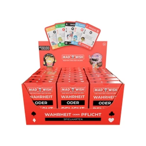 MadWish Playing Cards 24 pcs ENG/DE