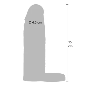 Penis Sleeve Liquid Silicone Ring 15 cm