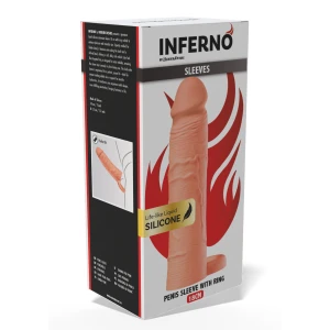 Penis Sleeve Liquid Silicone Ring 18 cm
