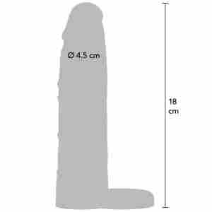 Penis Sleeve Liquid Silicone Ring 18 cm