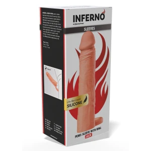 Penis Sleeve Liquid Silicone Ring 20 cm