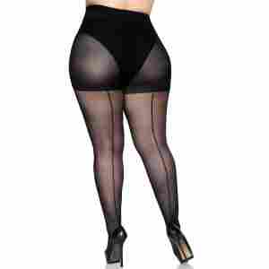 Plus Backseam Pantyhose