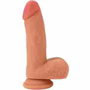 Realistic Dildo Liquid Silicone 18 cm