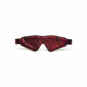 Reverse PU Leather Blindfold