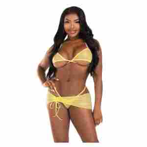 Rhinestone Bra Top