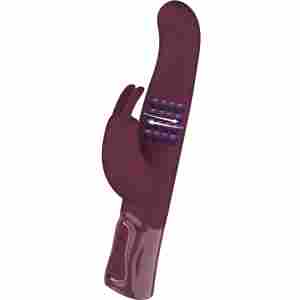Rotating & Vibrating Thick Rabbit Vibrator