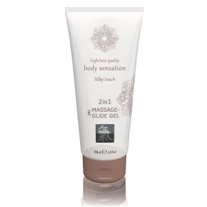 Shiatsu 2 in 1 Massage & Glide Gel