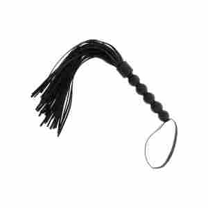 Short Beaded Flogger Whip
