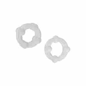 Silicone Double Stacker Rings