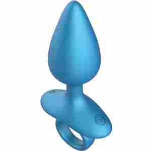 Smooth Anal Plug Vibrating + Remote