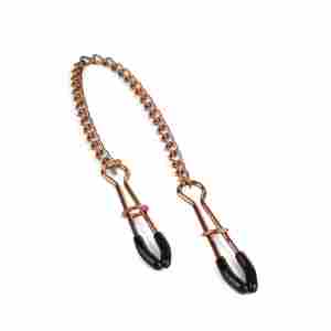 Tweezer Nipple Clamps Gold