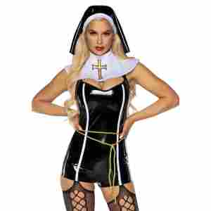 Vinyl Sinful Sister Romper