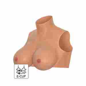 Wearable Breasts Crop Top E Cup
