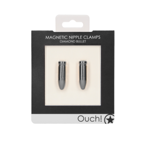 Magnetic Nipple Clamps Diamond Bullet